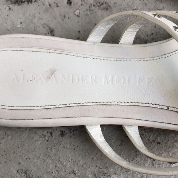 Alexander McQueen skull flip-flops  main image 2